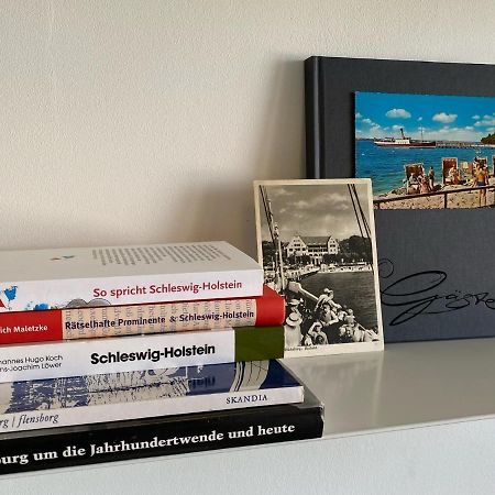 Strandblick Mit Strandkorb & Fahrraedern Glücksburg Екстериор снимка