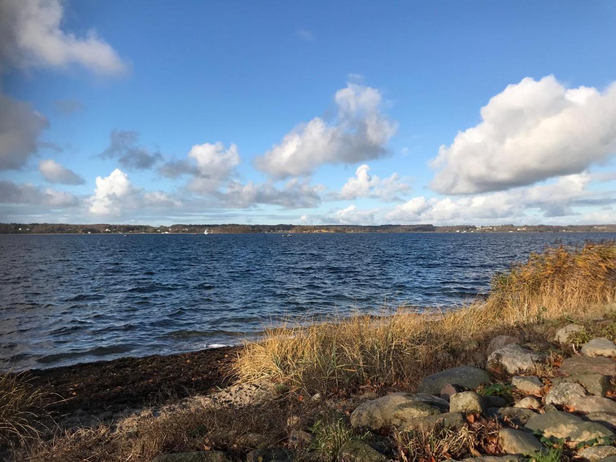 Strandblick Mit Strandkorb & Fahrraedern Glücksburg Екстериор снимка
