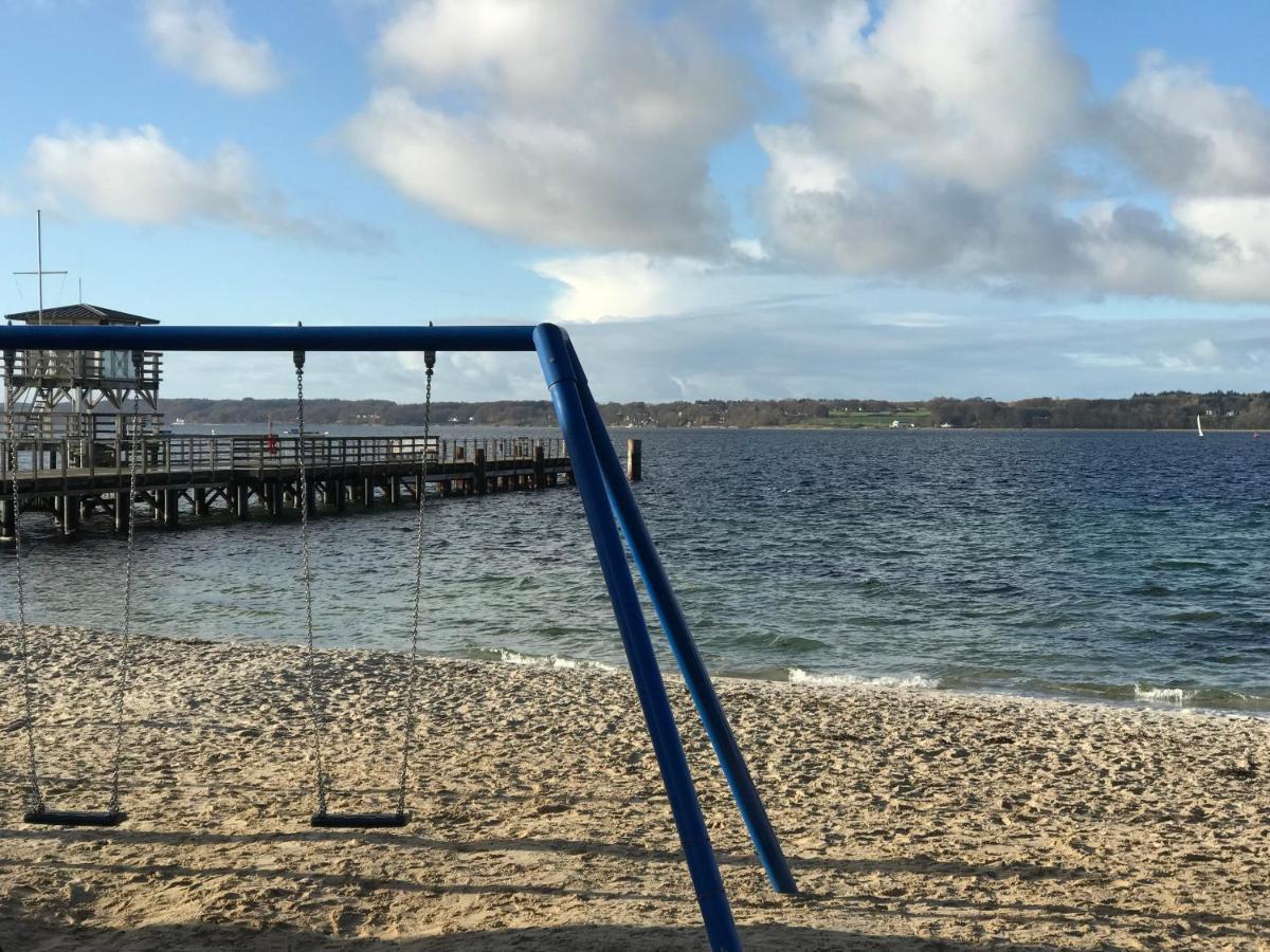 Strandblick Mit Strandkorb & Fahrraedern Glücksburg Екстериор снимка